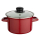 Altom Garnek emaliowany 16 cm 1,4 l pokrywka merlot indukcja - 1611124 - zdjęcie 3
